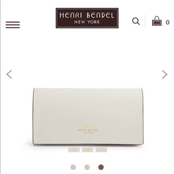 Henri Bendel leather glasses case main image 8